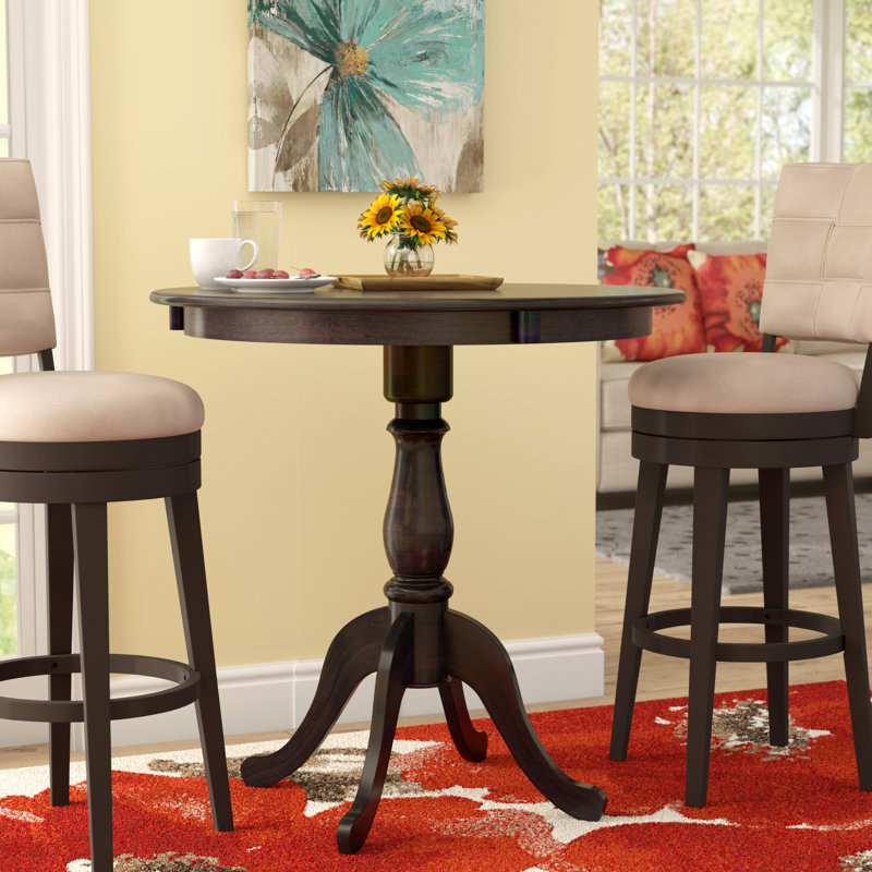 Andover Mills™ Rebekah Counter Height Solid Wood Dinning Table